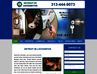 detroit-locksmiths.com screenshot