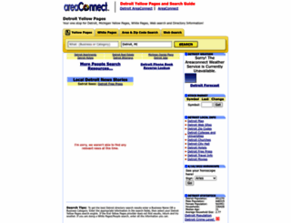 detroit.areaconnect.com screenshot