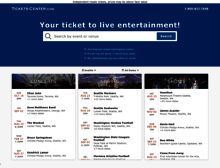 detroit.tickets-center.com screenshot
