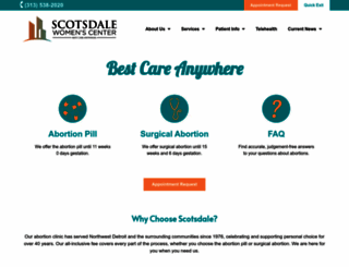 detroitabortioncenter.com screenshot