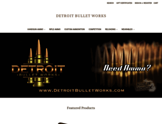 detroitbulletworks.com screenshot