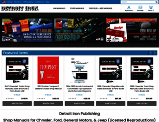 detroitironis.com screenshot