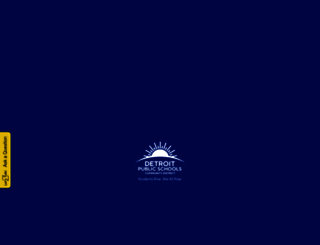 detroitk12.org screenshot