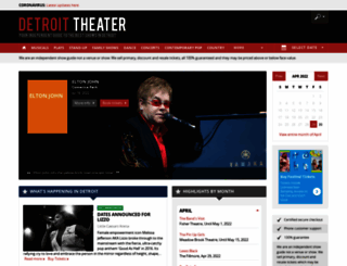 detroittheater.org screenshot