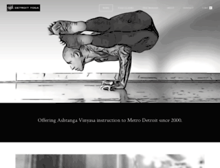 detroityoga.com screenshot