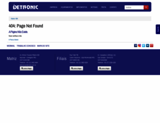 detronic.com.br screenshot