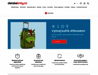 detskeboty.cz screenshot