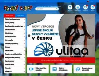 detskyeshop.cz screenshot