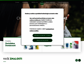 dettol.cz screenshot