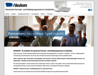 deukom.co.za screenshot