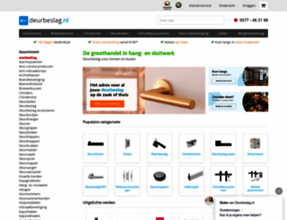 deurbeslag.nl screenshot