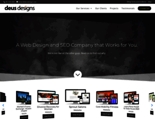 deusdesigns.com screenshot