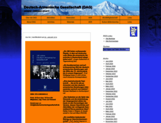 deutscharmenischegesellschaft.de screenshot