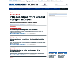 deutsche-gesundheits-nachrichten.de screenshot