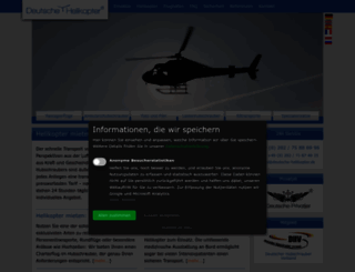 deutsche-helikopter.de screenshot