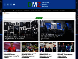 deutsche-mexikozeitung.com screenshot
