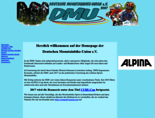 deutsche-mountainbike-union.de screenshot