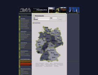 deutsche-museen.de screenshot