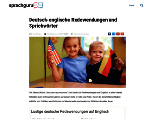 deutsche-redewendungen-auf-englisch.de screenshot