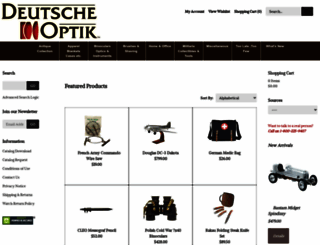 deutscheoptik.com screenshot