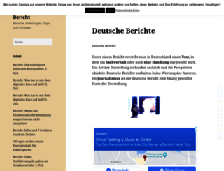 deutscher-bericht.de screenshot