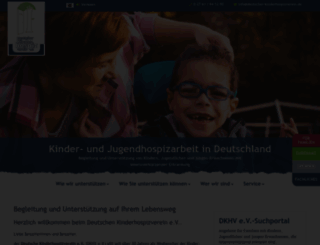 deutscher-kinderhospizverein.de screenshot