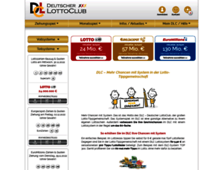 deutscher-lottoclub.com screenshot