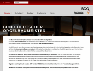 deutscher-orgelbau.de screenshot