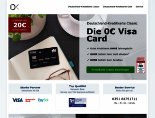 deutschland-kreditkarte.de screenshot