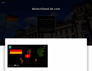 deutschland.de.com screenshot