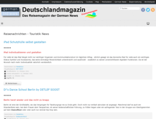 deutschlandmagazin.com screenshot