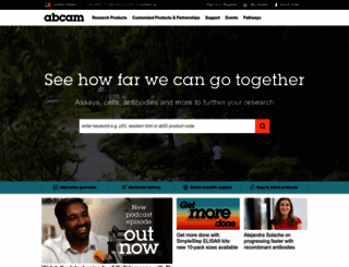 dev-esb.abcam.com screenshot