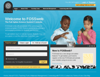 dev-fossweb.schoolspecialty.com screenshot