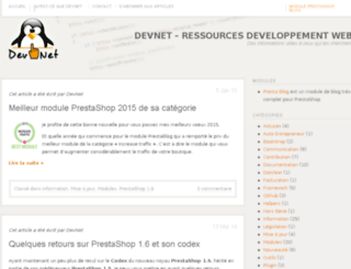 dev-net.fr screenshot
