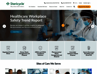 dev-us.stericycle.com screenshot