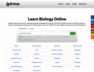 dev.biology-online.org screenshot