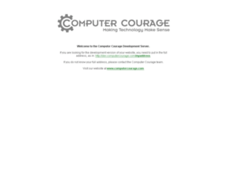 dev.computercourage.com screenshot
