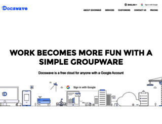 dev.docswave.com screenshot