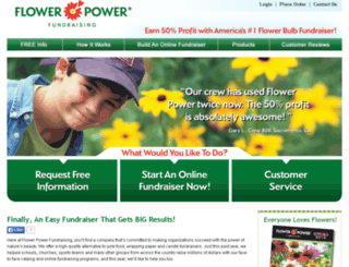 dev.flowerpowerfundraising.com screenshot