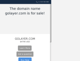 dev.golayer.com screenshot