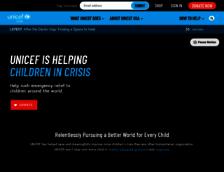 dev.help.unicef.org screenshot