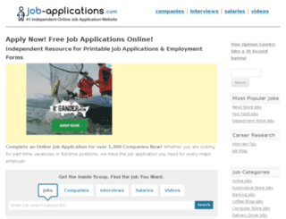 dev.job-applications.com screenshot