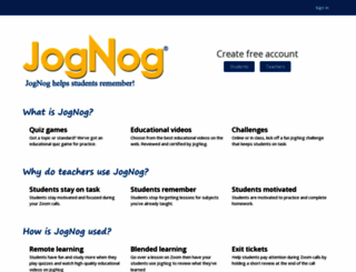 dev.jognog.com screenshot