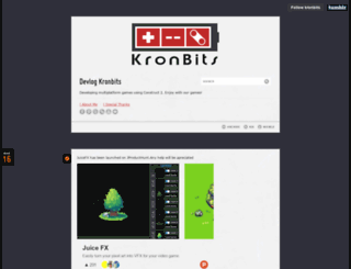 dev.kronbits.com screenshot
