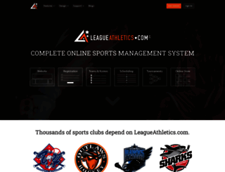 dev.leagueathletics.com screenshot