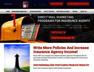 dev.marketing4insurance.com screenshot