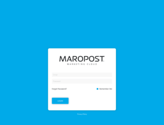 dev.maropost.com screenshot