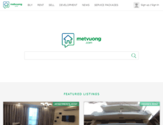 dev.metvuong.com screenshot