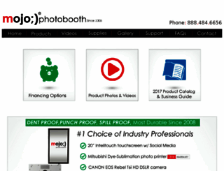 dev.mojophotobooth.com screenshot
