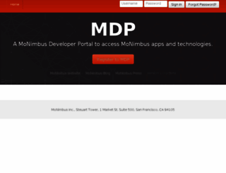 dev.monimbus.com screenshot